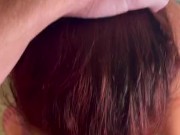 Sexy college girl sucks dick and takes cumshot on tits 15/16