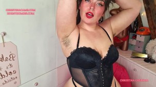 HAIRY BBW HAIRY PITS TEASE