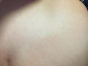 Horny college slut fucks a guy in the parking garage outside club on random car 11/16