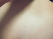 Horny college slut fucks a guy in the parking garage outside club on random car 13/16