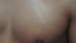 Handsome sexy man stroking his cock