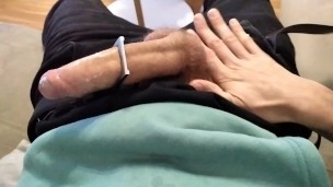 🇻🇪🇦🇷🇪🇨vencito con Rica Polla Gorda Se Folla la Hebilla del Cinturon y Te Da Su Crema De Leche