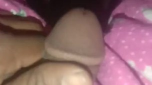 Asian boy handjob in the room