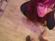 Горячая Жопастая Нимфоманка В Красивом Боди Трахается В Жопку И два раза получает сперму! 15/16