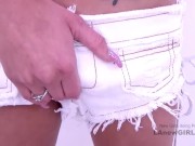 Sexy & Crazy Blonde ask Photographer to shoot cum 10/16