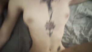 Stepmom Wakes Up To Virgin Stepson Fucking Her