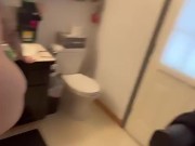 BBW stepmom milf sucks dick and gets naked and fingered from behind your pov 11/16