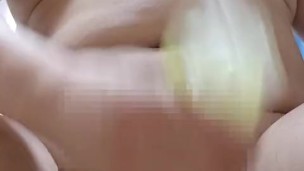 Japanese gay man masturbates and ejaculates a lot
