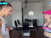 me cojo a DIVINAMARUUU  en su primer clase de gym - Burningblue ft fitness girl 2/16