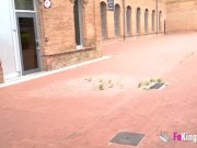 Lucky college student bangs his own teacher at a porno 2/16