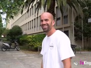 Amazing blonde college girl Eva Fay is a dirty slut in public 3/16