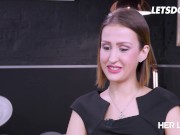 Jessica Night Drilled In All Positions After Interview - LETSDOEIT 1/16