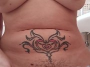 Shaving my hairy pussy 6/16