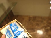 Young Latina Selling Candy Does Her First Porn 🍫😈🎥 3/16