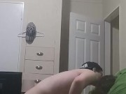 Side Angle of Two-Pump-Chump Nutting inside Heather Kane 16/16