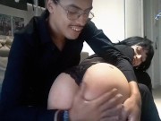 Spanking Session with Big Ass Goth Girl ft. Amber Kai 16/16