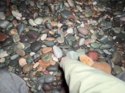 молодая рыжая подруга прыгает на моем члене в короткой юбке 3/16