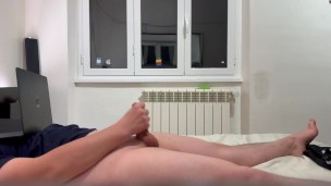 my ROOMMATE while he was JERKING OFF