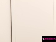 Babe Transfixed On Hot Roommie Gets Fucked 2/16