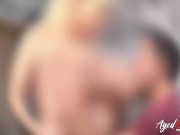 OLDNANNY Fat nasty blonde fucks old blonde with strapon 12/16