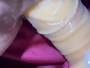 Blonde Muscle Girl Fuck her Ass with Big Dildo until she Squirts 14/16