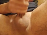 Soft to hard cock then cum 4/16