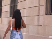 GERMAN SCOUT - Big Butt Latina Teen Annie Reis I Real Casting Sex 1/16