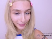 Skinny 18yo Girl Worships Big Cock And Licks Ass At Casting Call 5/16