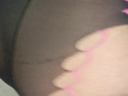 Big Bubble Booty masturbate big ass riding dildo sexy lingerie 10/16