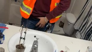 Jerking off before Work