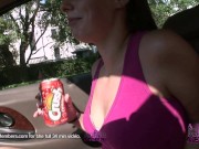 Zoe Bares Her Great Tits And Pussy In Public 10/16