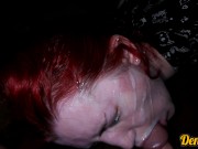 homemade anal sex with cute red-haired girl cum on face 16/16