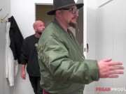 A Busty Redhead Babe is Nailed Hard on the Couch 2/16