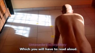 VOST engl - Jeu test avec cet inférieur nu et chaste.