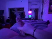 *ASMR LOUD MOANING* HUGE CUMSHOT AND DEEP VOICE DOMINANT MALE JERKING OFF 12/16