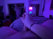 *ASMR LOUD MOANING* HUGE CUMSHOT AND DEEP VOICE DOMINANT MALE JERKING OFF 8/16