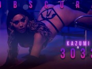 LUCIDFLIX Beautiful busty Asian hottie Kazumi enjoys a little rough sex