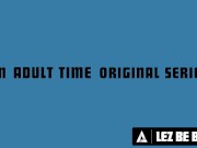 LEZ BE BAD - Upset Big-Titted Teacher Disciplines Naughty Teen For Teasing Her! ROUGH STRAP-ON FUCK 1/16