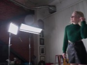 Sage Rabbit Swallows Huge Cock and Cum in The Dick Suckers' POV Sex Movie: 