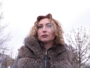 GERMAN SCOUT - Mature Ukrainian Julia picked up in Berlin and fucked dirty during the casting 2/16