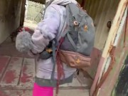 I get Face Fucked by a Graffiti Artist in puplic 16/16