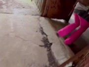 I get Face Fucked by a Graffiti Artist in puplic 8/16