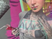 I get rough sex after i give a blowjob to tattooed men until he cums on pornset 6/16