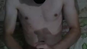 Jerk off to my big dick and cum