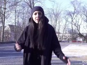 GERMAN SCOUT - Swiss tattoo model Lady Fiina gets fucked dirty at her first porn casting 2/16