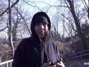 GERMAN SCOUT - Swiss tattoo model Lady Fiina gets fucked dirty at her first porn casting 5/16