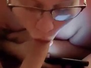 Getting him hard in 10 seconds! He loves what this mouth can do. 11/16