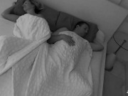 Wife woke middle of the night horny and she started to watch porn, which made her suck husbands dick 1/16