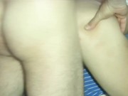 My husband eats his own creampie, 69 position pussy licking 13/16