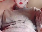 【個人撮影】膣マッサージ。みんなはちんこの周りや金玉をマッサージしてね♡ 5/16